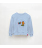 JantiFox &Ccedil;ocuk Sweatshirt // Mavi