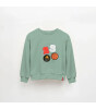 JantiFox &Ccedil;ocuk Sweatshirt // Yeşil