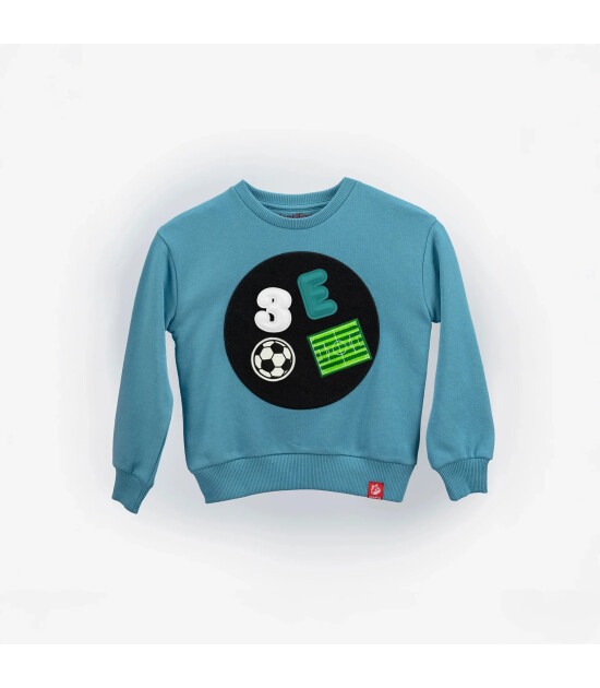 JantiFox &Ccedil;ocuk Sweatshirt // İndigo