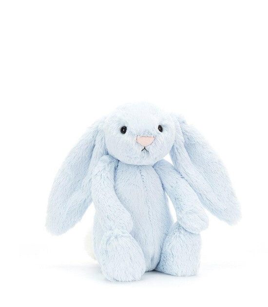 Jellycat Bashful Mavi Tavşan (Orta)