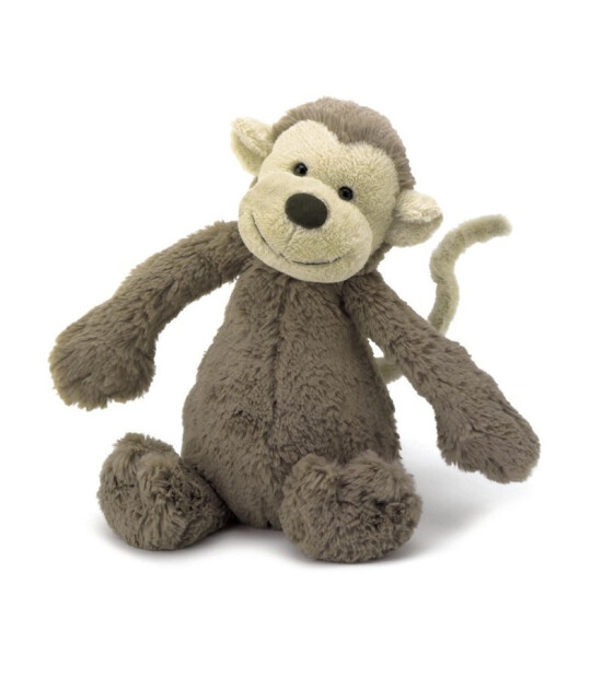 Jellycat Bashful Maymun (Orta Boy)