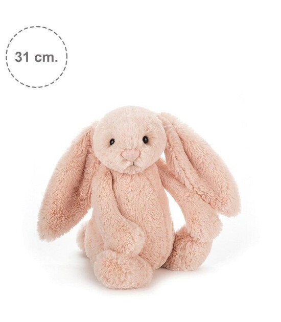 Jellycat Bashful Pudra Tavşan (Orta Boy)