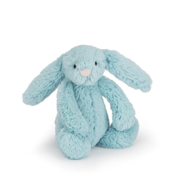 Jellycat Bashful Turkuaz Tavşan (Küçük Boy)