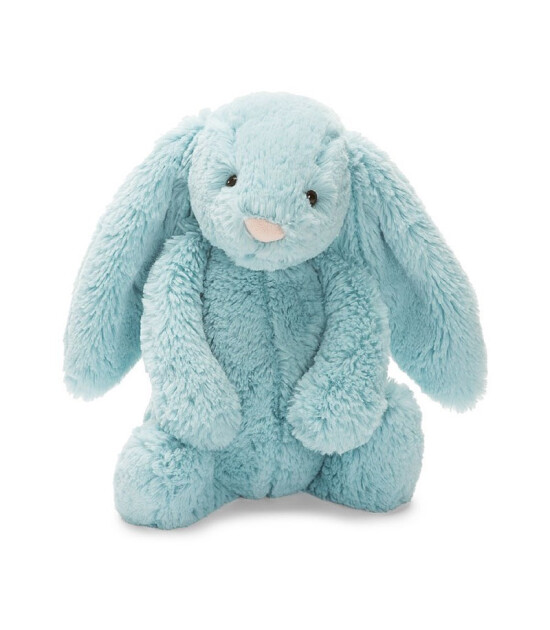 Jellycat Bashful Turkuaz Tavşan (Orta Boy)