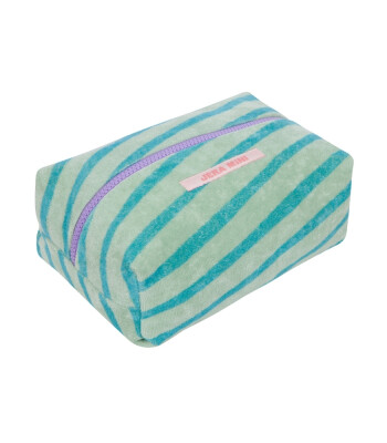 JERA MİNİ Havlu Makyaj Çantası// Vague Bleu