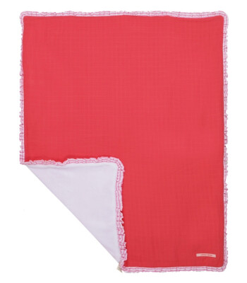 JERA MİNİ Müslin Wellsoftlu Battaniye // Pinki