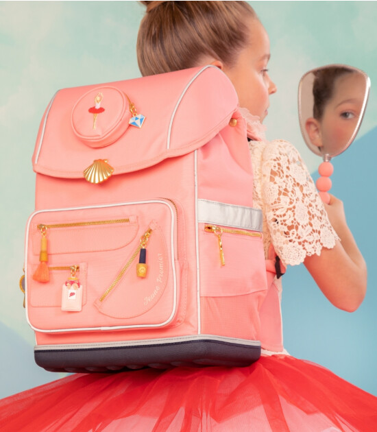 Jeune Premier Ergomaxx Çocuk Sırt Çanta // Cherry Pompon - Keyif