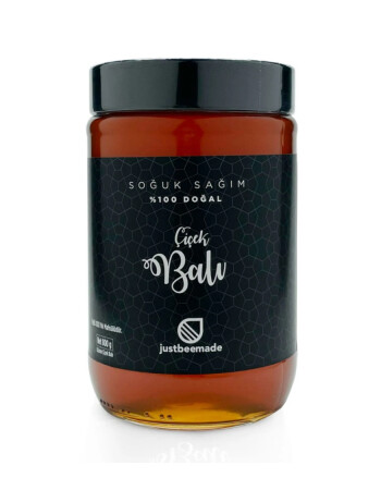 Justbeemade Doğal Süzme Çiçek Balı (800 gr)