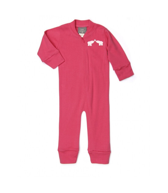 Kate Quinn Organics %100 Organik Fermuarlı Pijama (Elephant)