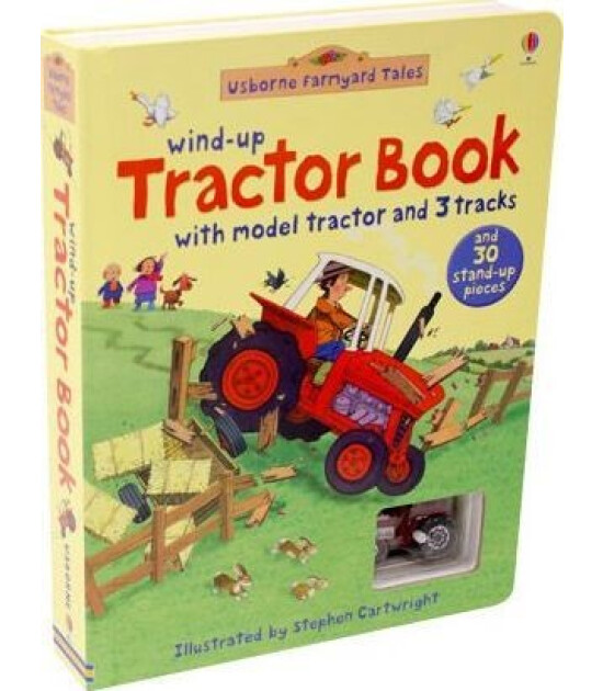 Farmyard Tales Wind-Up Tractor Book