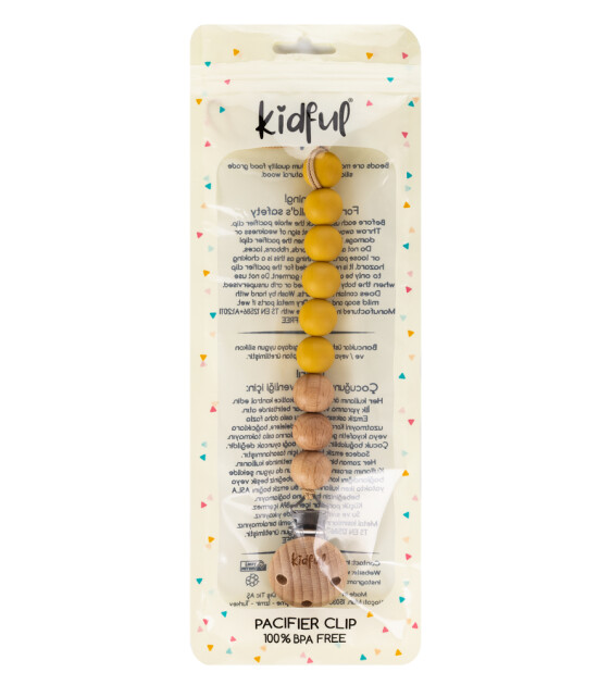 Kidful Emzik Askısı // Mustard