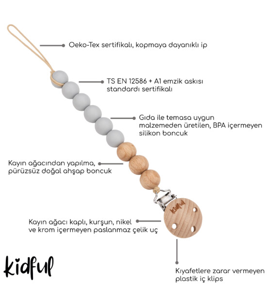 Kidful Emzik Askısı // Sakura