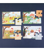 Kidmosfer 4 Seasons / 4 Mevsim 4'ü 1 Arada Puzzle (Yapboz) / 6*4 24 Parça 2+ Yaş  