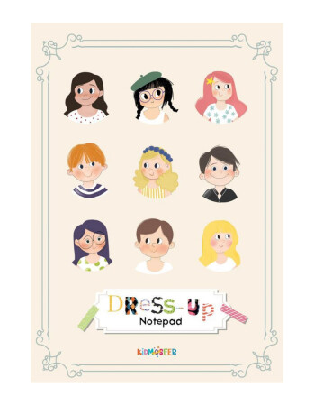 Kidsmosfer Kes-Tasarla Defter - Dress Up