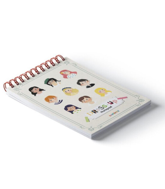 Kidsmosfer Kes-Tasarla Defter - Dress Up