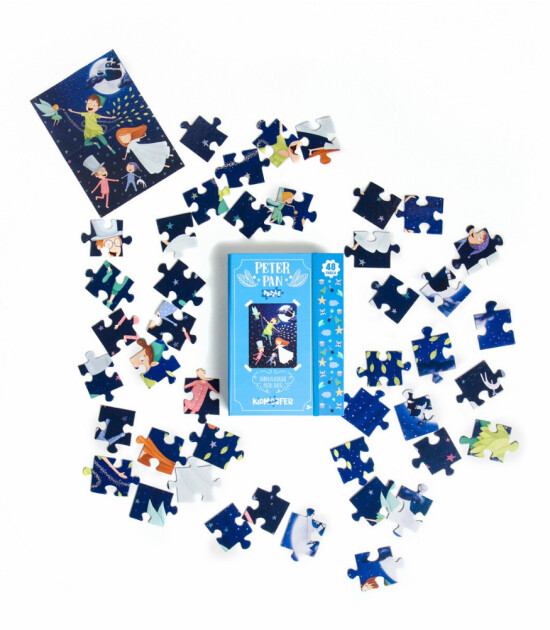 Kidmosfer Ara & Bul Puzzle // Peter Pan (35 Parça)