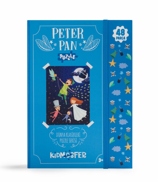 Kidmosfer Ara & Bul Puzzle // Peter Pan (35 Parça)