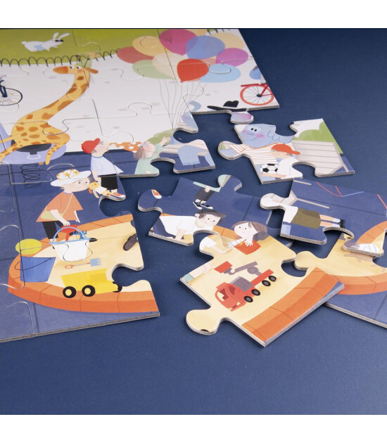 Kidmosfer Where Are You / Neredesin / Park Puzzle (Yapboz) / 35 Parça 3+ Yaş  