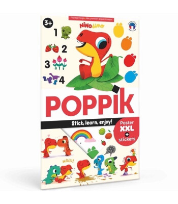 Poppik Discovery Sticker Poster // First Learnings