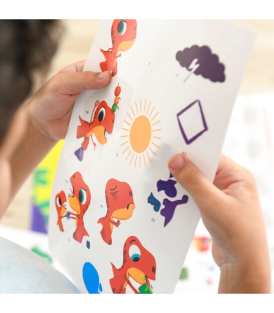 Poppik Discovery Sticker Poster // First Learnings