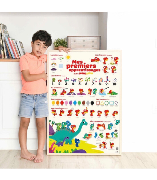 Poppik Discovery Sticker Poster // First Learnings