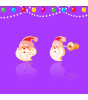 Girl Nation Holiday Studs Küpe // Holly Jolly Santa