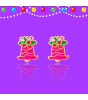 Girl Nation Holiday Studs Küpe // Jingle Bell
