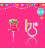 Girl Nation Holiday Clip On Klipsli Küpe // Jingle Bell