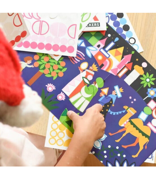 Poppik Panorama Sticker Poster // Christmas