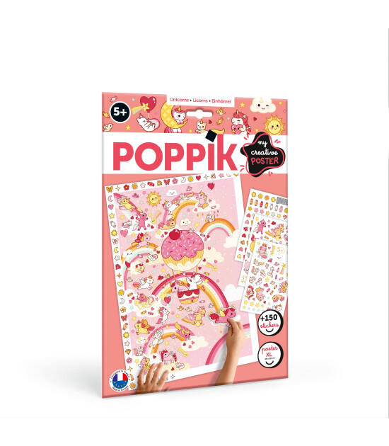 POPPIK Creative Sticker Poster // Unicorns