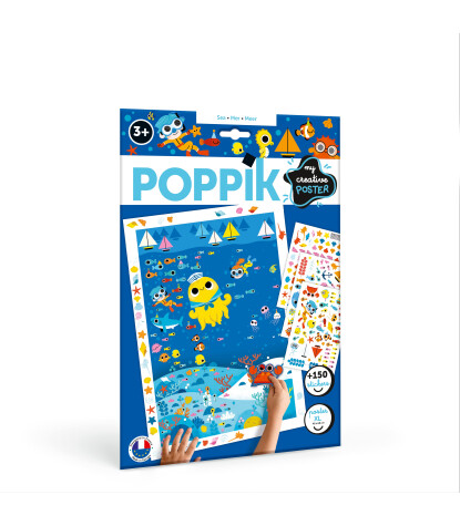 Poppik Creative Sticker Poster // Sea