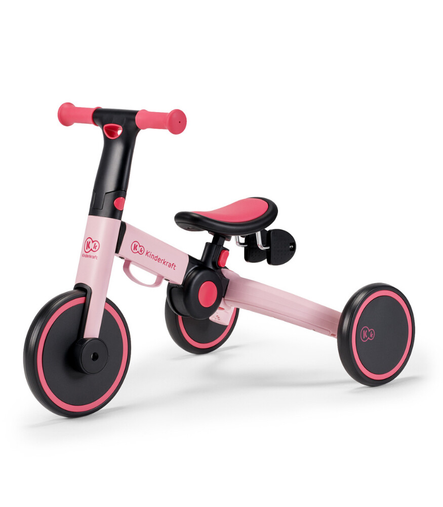 Kinderkraft 4TRIKE Üç Tekerlekli Bisiklet // Candy Pink - Keyif