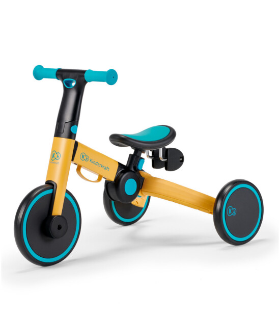 Kinderkraft 4TRIKE Üç Tekerlekli Bisiklet // Primrose Yellow