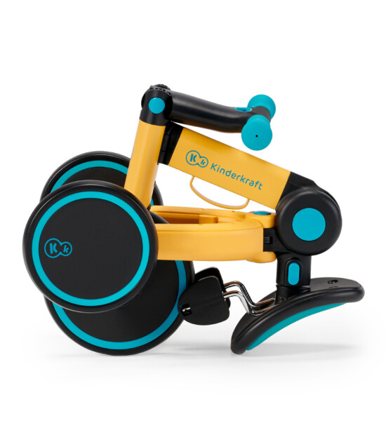 Kinderkraft 4TRIKE Üç Tekerlekli Bisiklet // Primrose Yellow