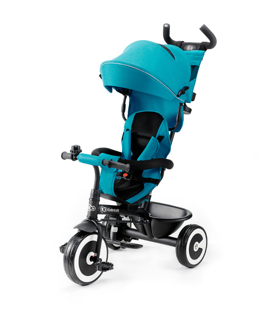 Kinderkraft ASTON Üç Tekerlekli Bisiklet // Turquoise - Keyif Bebesi ...