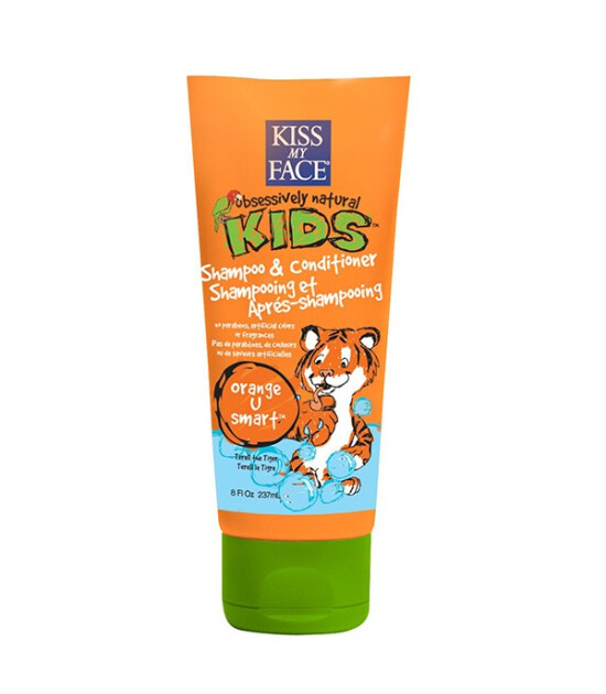 Kiss My Face Çocuklar için Doğal Şampuan ve Saç Kremi (236 ml)