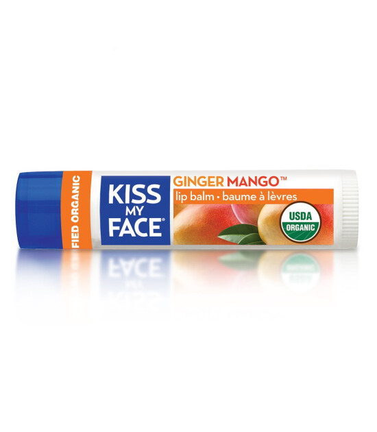 Kiss My Face Zencefil ve Mango Aromalı Organik Dudak Kremi