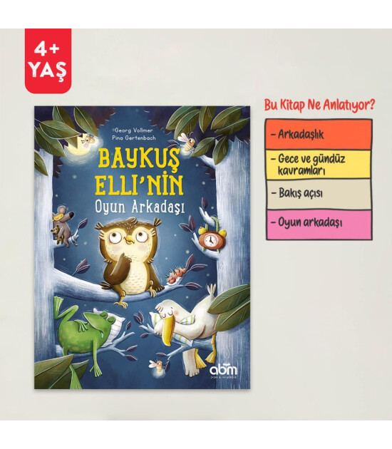 ABM Kitap Baykuş Elli'nin Oyun Arkadaşları  