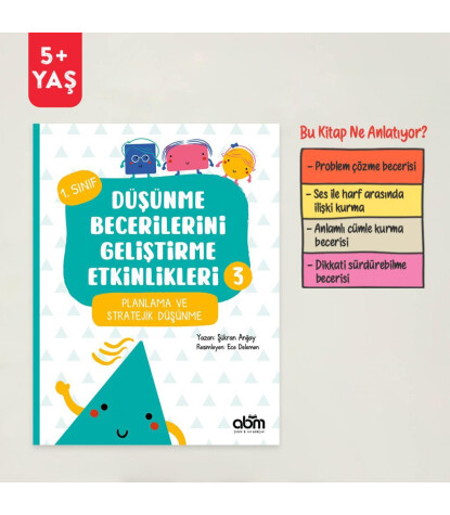 ABM Kitap Planlama ve Strateji // Düşünme Becerilerini Geliştirme Etkinlikleri 3  