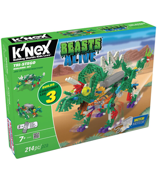K'Nex Tri-Stego Building Set (Motorlu)