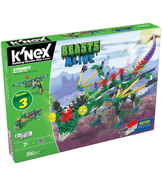 K'Nex K’Nex Stompz Yapım Seti (Motorlu) Beasts Alive Knex 34485        