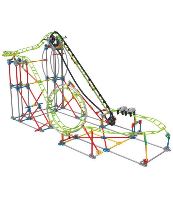 K'Nex K’Nex Double Doom Roller Coaster Set (Motorlu) Thrill Rides Knex 