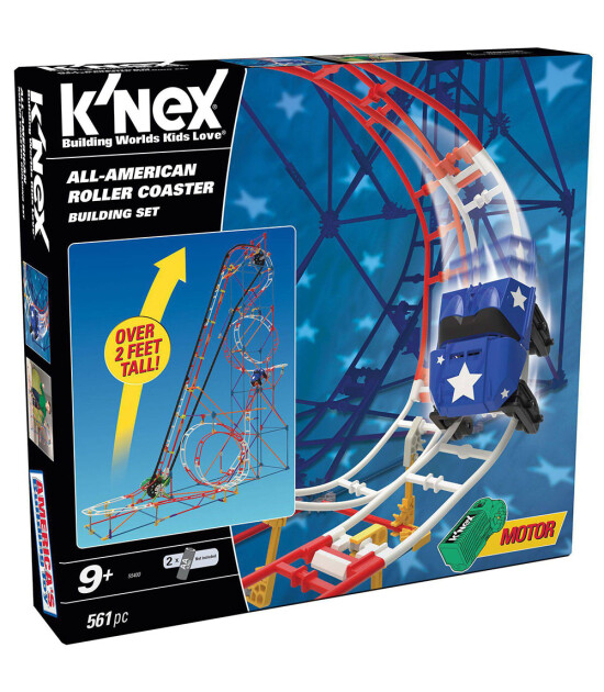K'Nex All Star Adventure Roller Coaster Set (Motorlu)