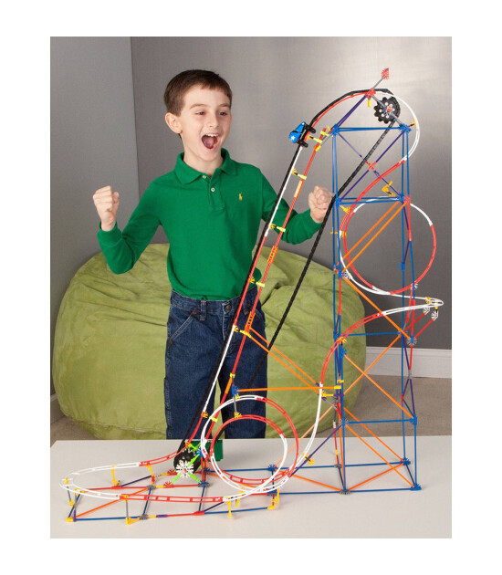 K'Nex All Star Adventure Roller Coaster Set (Motorlu)