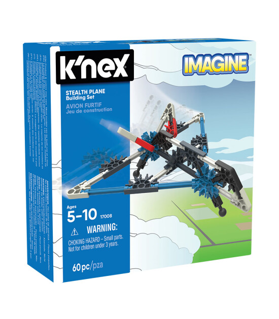 K'Nex  Imagine Stealth Plane Building Set 17008                   