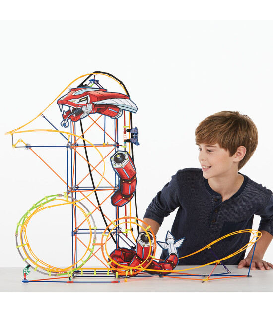 K'Nex  Mecha Strike Roller Coaster 18515 (Motorlu)                