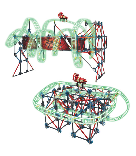 K'Nex  Web Weaver Roller Coaster Set 45717 (Motorlu)              