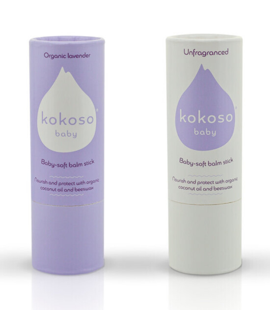 Kokoso Baby Organik Bebek Balm Stick Büyük // Lavanta