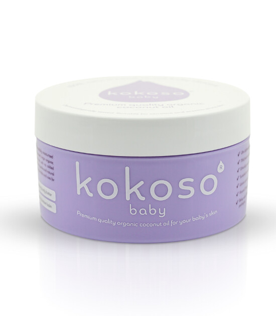 Kokoso Baby Organik Hindistan Cevizi Yağı (168 gr)