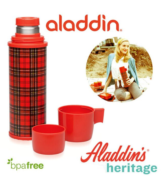 Aladdin Heritage Vakumlu Çift Kapaklı Termos 0,70 Lt